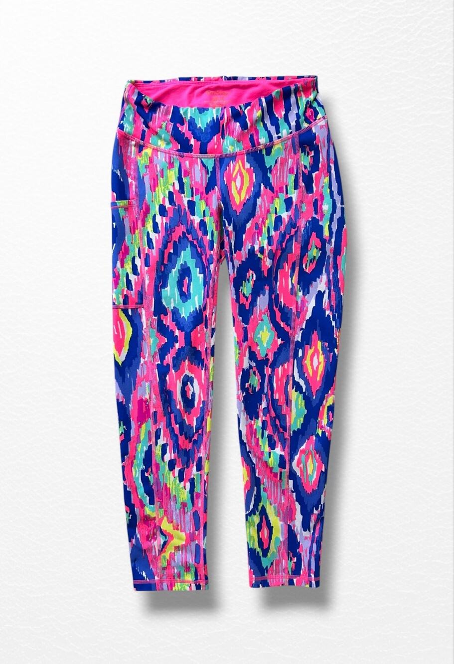 Lilly Pulitzer Luxletic Weekender Midi Leggings, Size XS